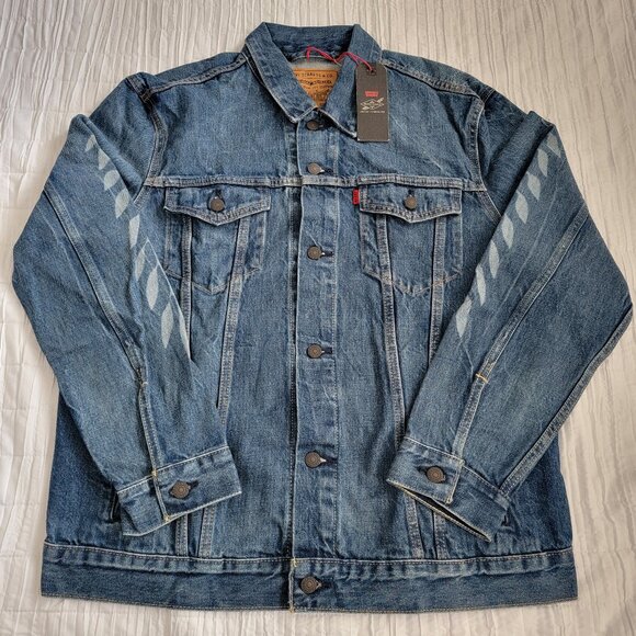 Levi's X Justin Timberlake Fresh Sleeves Denim Jacket Size XL MSRP: $128.00 NWT